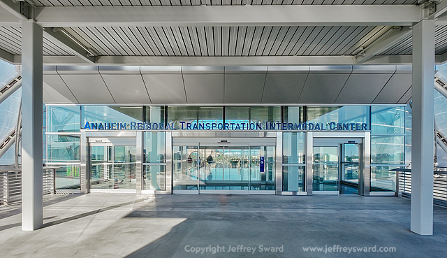 Anaheim Regional Transportation Intermodal Center (ARTIC), Anaheim, California Photograph by Jeffrey Sward