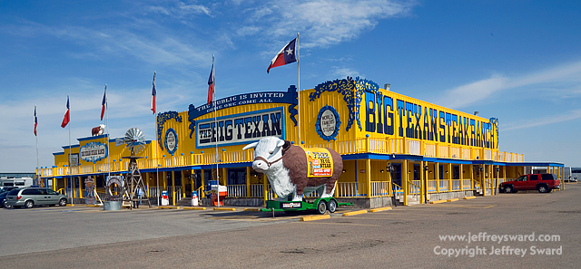 Big Texan Steak Ranch Restaurant Amarillo Texas Photograph by Jeffrey Sward