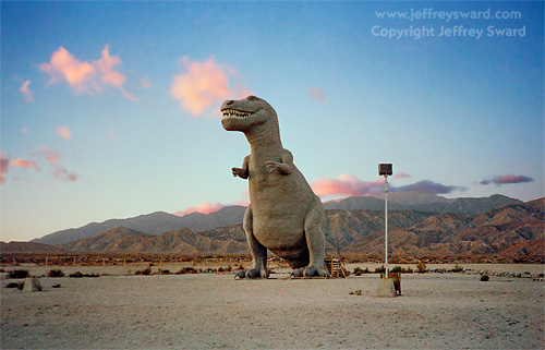 Cabazon Dinosaurs by Claude Bell California Photograph by Jeffrey Sward