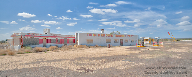 Twin Arrows Trading Post Ruins, Flagstaff, Arizona Photograph by Jeffrey Sward