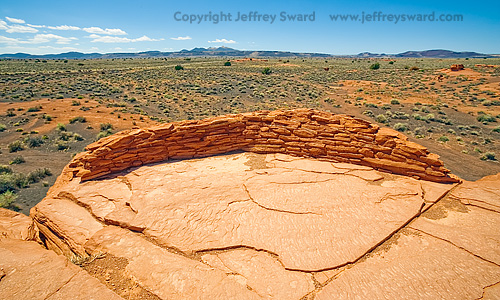 Lomaki Pueblo Wupatki National Monument Arizona Photograph by Jeffrey Sward