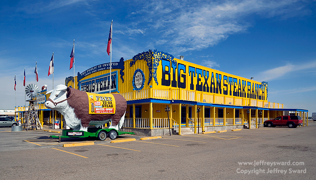 Big Texan Steak Ranch Restaurant Amarillo Texas Photograph by Jeffrey Sward