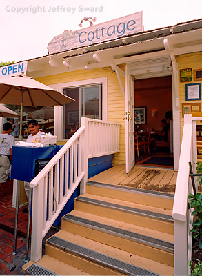 The Cottage Restaurant La Jolla California Photograph by Jeffrey Sward
