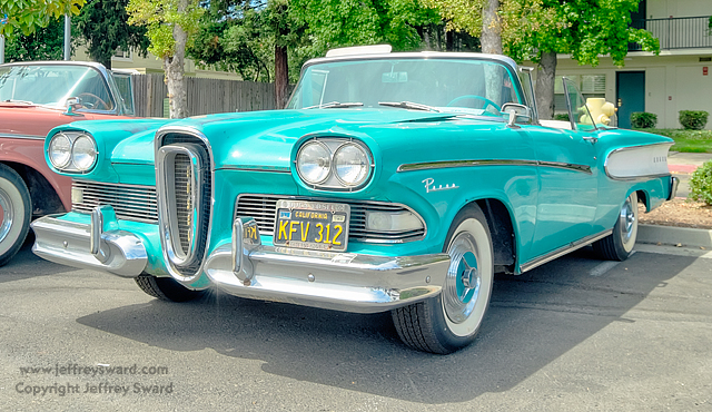 Edsel Owners Club Sacramento, California, August 2015 Photograph by Jeffrey Sward