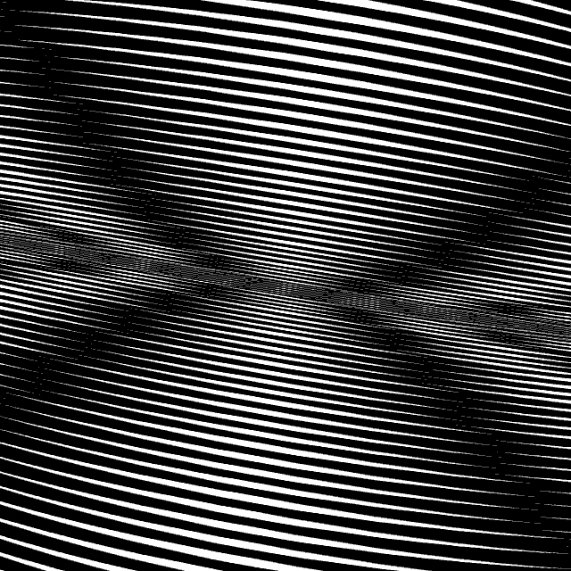 Moire Pattern Created by Jeffrey Sward