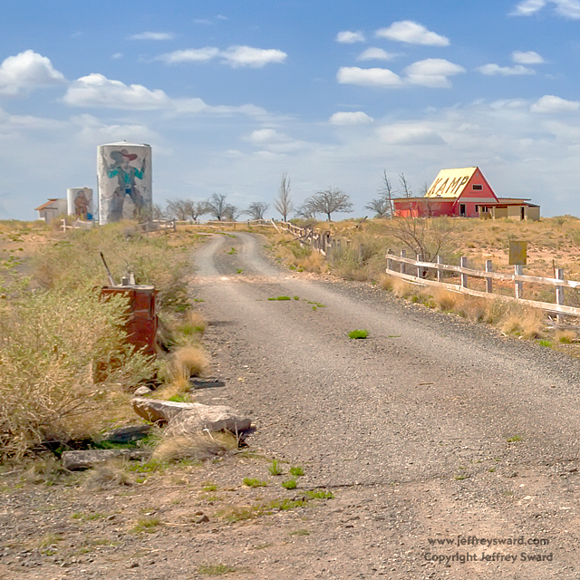 Two Guns Trading Post and Ghost Town, Two Guns, Arizona Photograph by Jeffrey Sward