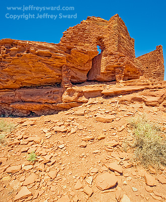 Lomaki Pueblo Wupatki National Monument Arizona Photograph by Jeffrey Sward